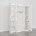 Guarda Roupa Modulado 4 Portas Com Cabideiro Hera Cabecasa Ma