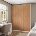 Guarda Roupa Modulado 4 Portas Com Cabideiro Hera Cabecasa Ma