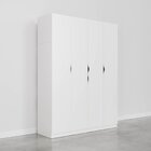 Guarda Roupa Modulado 4 Portas Com Cabideiro Hera Cabecasa Ma