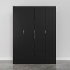 Guarda Roupa Modulado 4 Portas Com Cabideiro Hera Cabecasa Ma