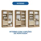 Guarda-roupa Modulado 4 Portas Elegance Angelin