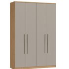 Guarda-roupa Modulado 4 Portas Elegance Angelin / Niquel