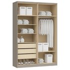 Guarda-roupa Modulado 4 Portas Elegance Níquel