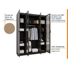 Guarda Roupa Modulado 4 Portas Reflecta Hera Cabecasa Madeira