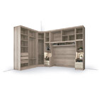 Guarda-roupa Modulado 5 Peças Casal Requinte-castro - Amendoa