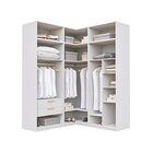 Guarda-roupa Modulado 6 Peças 12 Portas Jade Cabecasa Madeira