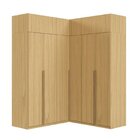 Guarda-roupa Modulado 6 Peças 12 Portas Jade Cabecasa Madeira