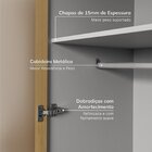 Guarda-roupa Modulado 6 Peças 12 Portas Jade Cabecasa Madeira