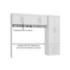 Guarda Roupa Modulado 6 Portas 3 Gavetas Star Poliman