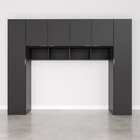 Guarda-roupa Modulado 6 Portas 6 Peças Hera Cabecasa Madeirao