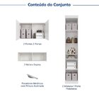 Guarda-roupa Modulado 6 Portas 6 Peças Hera Cabecasa Madeirao
