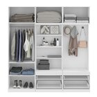 Guarda-roupa Modulado 6 Portas Com Organizador E 4 Gavetas Br