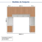 Guarda-roupa Modulado 7 Portas 4 Peças Hera Cabecasa Madeirao