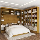Guarda-roupa Modulado 9 Portas 8 Gavetas Maestro Cinamomo/off