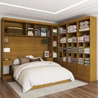 Guarda-roupa Modulado 9 Portas 8 Gavetas Maestro Cinamomo - P