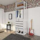 Guarda-roupa Modulado Alberta 3 Gv Branco