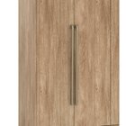 Guarda Roupa Modulado Canto 45º 1 Porta 2 Cabideiros 3 Pratel