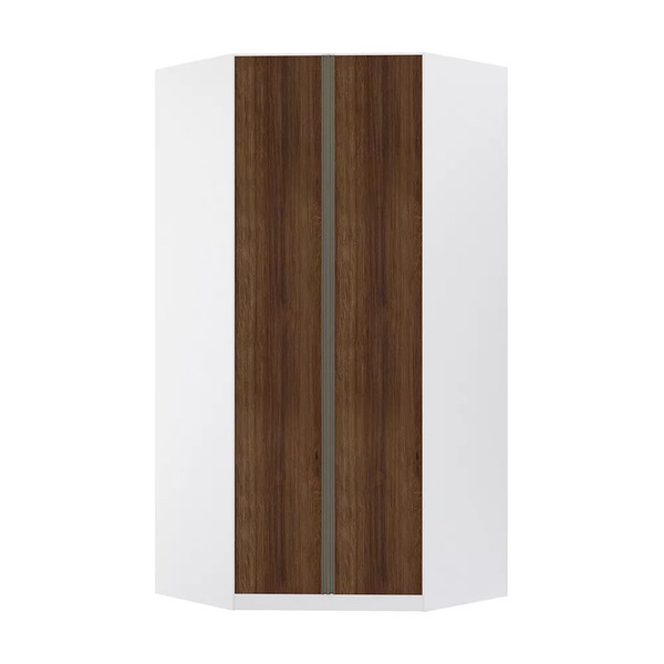 Guarda Roupa Modulado Canto Closet 2 Portas 7 Prateleiras 111