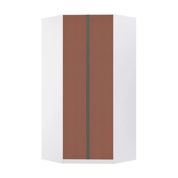 Guarda Roupa Modulado Canto Closet 2 Portas 7 Prateleiras 111