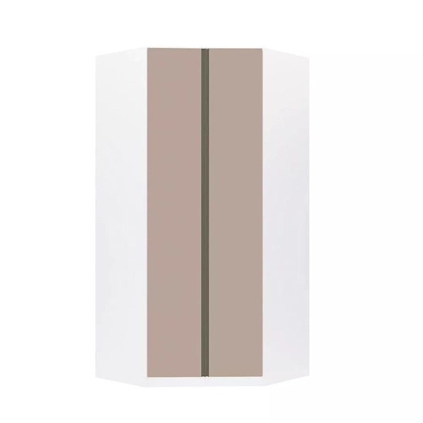 Guarda Roupa Modulado Canto Closet 2 Portas 7 Prateleiras 111