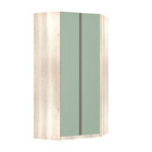 Guarda Roupa Modulado Canto Closet 2 Portas E 7 Prateleiras 1