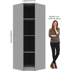 Guarda Roupa Modulado Canto Oblíquo 1 Porta Requinte+ 100% Md