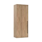 Guarda Roupa Modulado Canto Reto 1 Porta 1 Cabideiro 4 Pratel