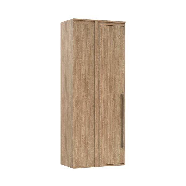 Guarda Roupa Modulado Canto Reto 1 Porta 1 Cabideiro 4 Pratel