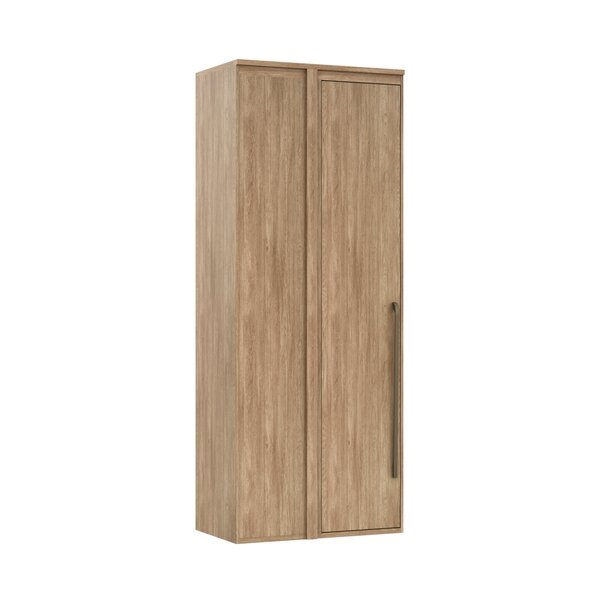 Guarda Roupa Modulado Canto Reto 1 Porta 1 Cabideiro 4 Pratel