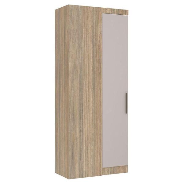 Guarda Roupa Modulado Canto Reto 1 Porta 281 Slim Fumê/jequit