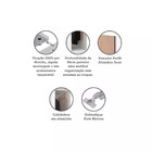 Guarda Roupa Modulado Canto Reto 1 Porta 80cm Prime Luciane M