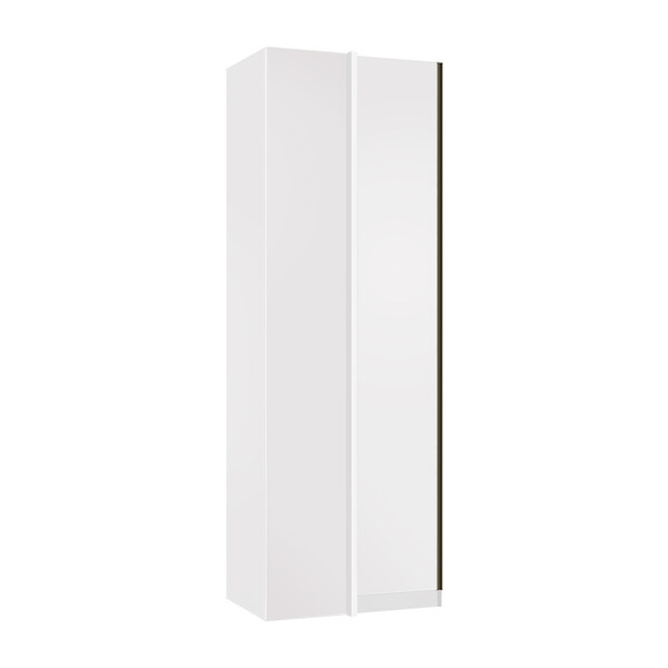 Guarda Roupa Modulado Canto Reto 1 Porta 80cm Prime Luciane M