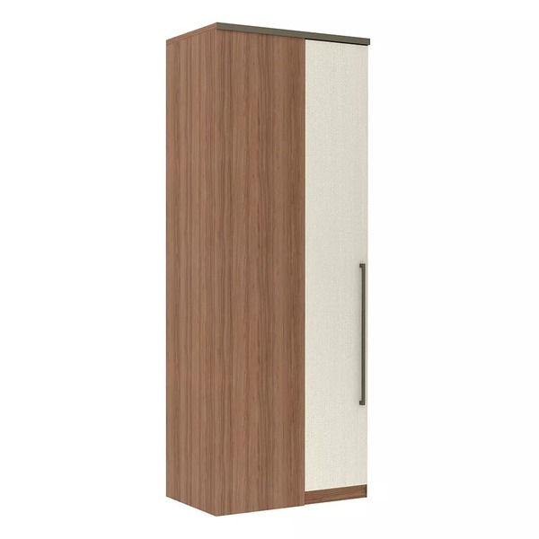 Guarda Roupa Modulado Canto Reto 1 Porta 90cm Connect Luciane