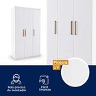 Guarda Roupa Modulado Casal 3 Portas 4 Gavetas Sauá Yescasa B