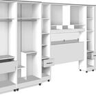 Guarda Roupa Modulado Casal 8 Peças 14 Portas Branco Delta Fê