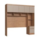 Guarda-roupa Modulado Casal 9 Portas 3 Gavetas Cedro/duna