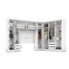 Guarda-roupa Modulado Casal Completo 4 Peças 8 Portas Com Mal
