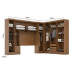 Guarda-roupa Modulado Casal Completo 4 Peças 8 Portas Com Mal