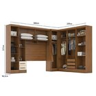 Guarda-roupa Modulado Casal Completo 4 Peças 8 Portas Com Mal