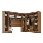 Guarda-roupa Modulado Casal Completo 4 Peças 8 Portas Com Mal