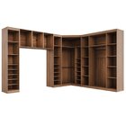 Guarda Roupa Modulado Casal De Canto 11 Portas 5 Peças Hera C