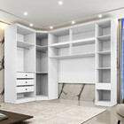 Guarda Roupa Modulado Casal Safira 008 Em Mdf Com 8 Portas E