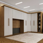 Guarda Roupa Modulado Casal Safira 11 Portas Em Mdf Clic Móve