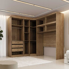 Guarda Roupa Modulado Casal Safira 8 Portas Clic Móveis