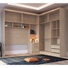 Guarda-roupa Modulado Classic 4 Portas Móveis Castro Nogueira