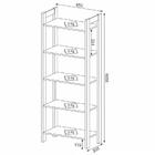 Guarda Roupa Modulado Closet 5 Prateleiras Az1005 Tecno Mobili