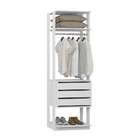 Guarda-roupa Modulado Clothes 3 Gv Branco