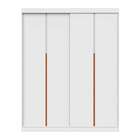 Guarda-roupa Modulado Com Cabideiro E Prateleiras Tuyo 2 Pt C