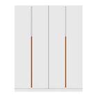 Guarda-roupa Modulado Com Cabideiro E Prateleiras Tuyo 4 Pt A