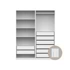 Guarda-roupa Modulado Com Cabideiro E Prateleiras Tuyo 4 Pt A